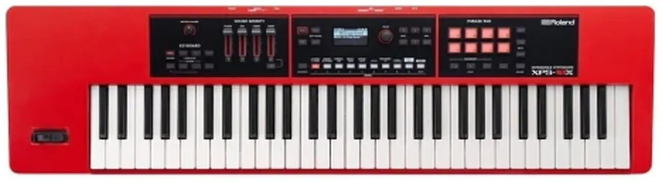 Roland Teclado Sintetizador Roland Xps-10x Rd Vermelho 5/8 C/ Fonte (11219)