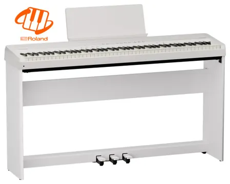 Roland FP-40 WH BRANCO inclui MÓVEL KSF-40 + BARRA PEDAIS KPD-70