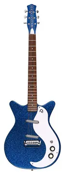 Danelectro Chitarra Elettrica Nos Plus 59M Blu Metallizzato
