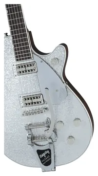 Gretsch G6129T Player ED Jet Bigsby Silver Sparkle