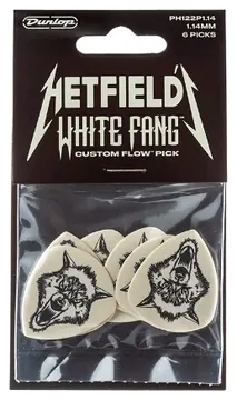 Dunlop PH122P1.14 Guitar Pick Hetfield´s White Fang Custom Flow 1,14mm