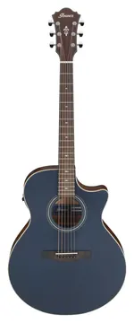 Ibanez AE100, Dark Tide Blue Flat