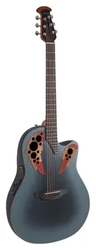 Ovation Chitarre Elettroacustiche Celebrity Elite Mid Cutaway Reverse Blue Burst