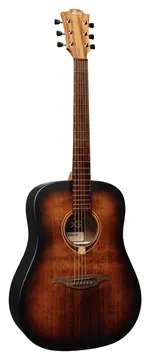 Lâg Tramontane T70D-B&B Dreadnought Zwart & Bruin