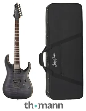 Harley Benton Amarok-6 BKNT Flame Bur Bundle