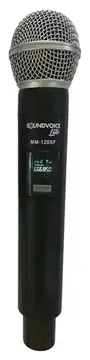 SoundVoice Microfone Sem Fio Vhf Soundvoice Lite Mm-120sf