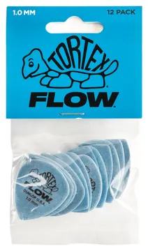 Dunlop Tortex Flow Std. Picks 1.00 Player's Pack 12 Stück