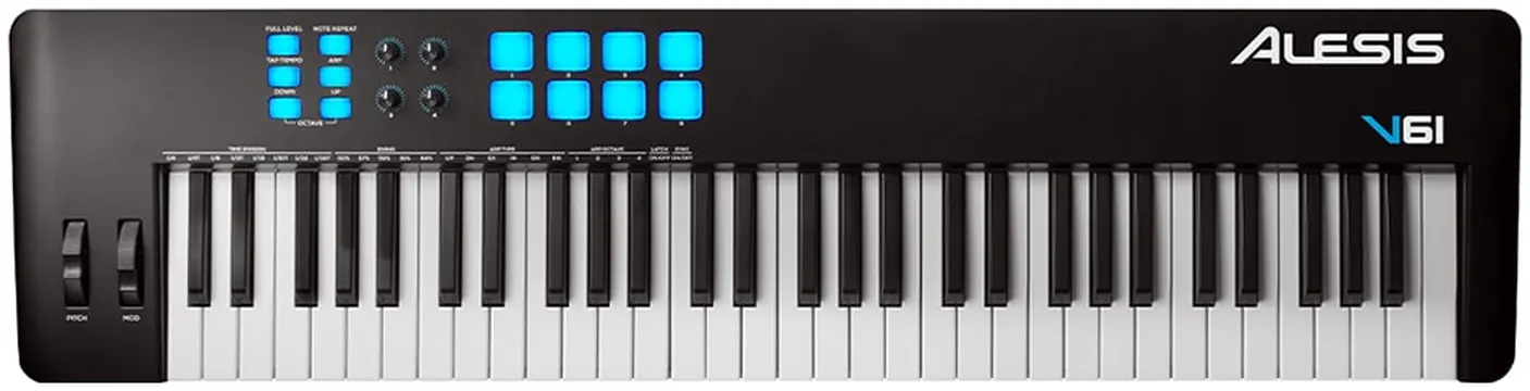 Alesis Teclado Alesis V61 MKII Controlador de 61 Teclas - 2ª Geração