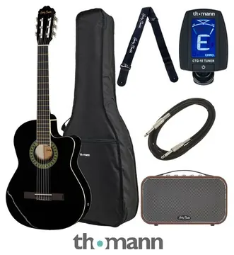 Harley Benton CG200CE-BK Bundle
