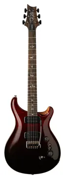 PRS Custom 24-08 Mango Top LTD Vuurrood / Verloop Grijs Zwart