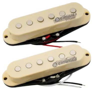 Hook Captador Guitarra Stratocaster 3 Singles Hook Creme