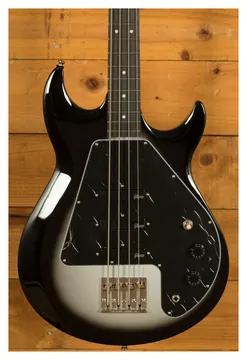 Epiphone Mike Dirnt Signature Grabber G-3 Bass - Ebony - Silverburst