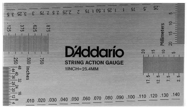 D'Addario PW-SHG-01 - String Height Gauge