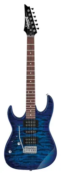 Ibanez GRX70QAL Tbb Mancina Transparent Blue Burst