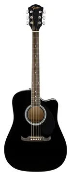 Fender FA-125CE Dreadnought Black