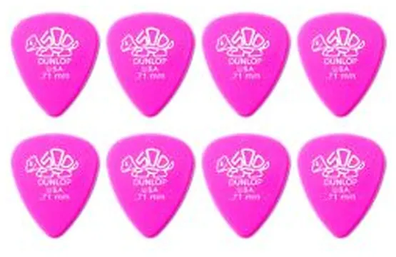 Blister plettri Dunlop 41P.71 Derlin 500 standard 12pz 71mm