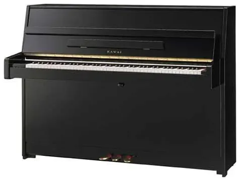 Kawai K-15-E E/P Klavier 110 cm schwarz poliert