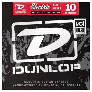 Dunlop Nickel Electric Guitar String Set | 10-46 Gauge