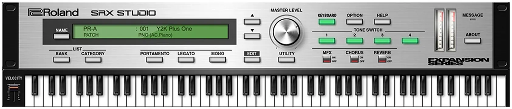 Roland SRX PIANO I Software Synthesizer