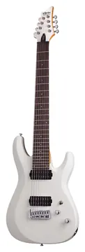 Schecter C-8 Deluxe - Satin White