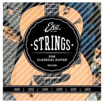 Jogo Cordas Guitarra Clássica EKO CL2843M