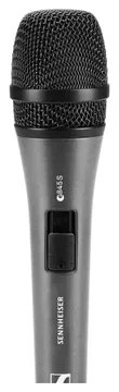 Sennheiser Microfone Sennheiser Dinâmico Super Cardióide E 845-S