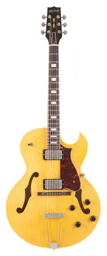Heritage Custom Shop Core Collection H-575 Electric Guitar with Case, Antique Natural, Artisan Aged