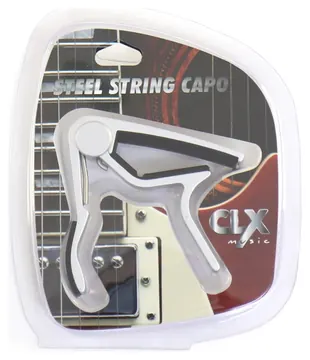 CLX Music Capo Steel DLX slvr