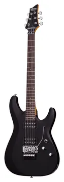 Schecter C-6FR Deluxe - Satin Black