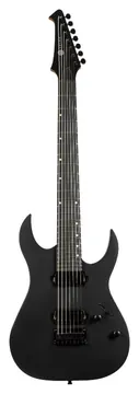 Spira S-407 MBK Satin Black 7 Snarige Elektrische Gitaar