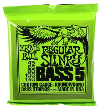 Encordoamento Ernie Ball Baixo Eletrico 45-130