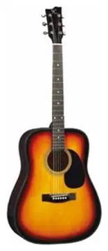 Dam MG420CEQ Sunburst Chitarra acustica elettrificata