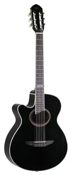 Tagima Vegas BK LH America Series Mini Jumbo De Nylon C/ Afinador Preto Canhoto