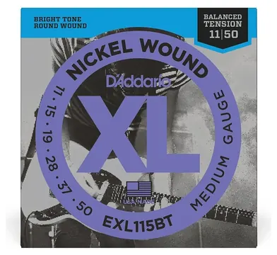 D'Addario EXL115BT - XL Electric Nickel Wound, Balanced Tension | 011-050