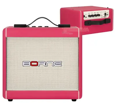 Borne Amplificador Guitarra Borne F60 15w Rosa