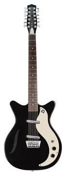 Danelectro Vintage 12STR Hoogglans zwart