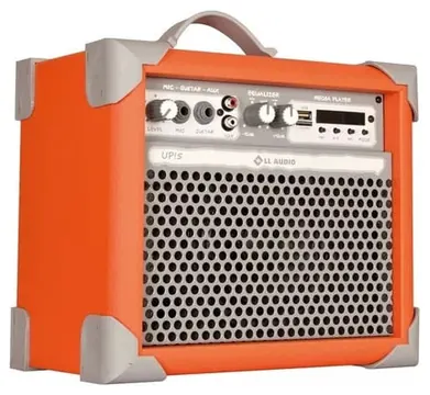 Ll Audio Caixa Multiuso Ll Audio Up!5 35 W Rms Lo Light Orange