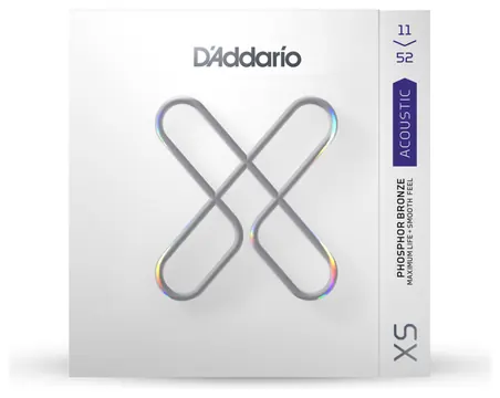 D'ADDARIO Encordoamento Para Violão D'Addario Xs Phosphor Bronze 11/52 Acoustic