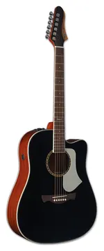Tagima Swell BK Collection Series Folk de Aço Preto C/ Afinador