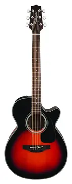Takamine GF30CE Brown Sunburst - Chitarra Acustica Elettrificata Cutaway Sunburst