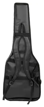 Mundomax Capa para Guitarra Premium Couro Sintético Preta Mundomax