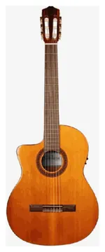 Cordoba C5 Left Handed Electro Acoustic Guitar Canadian Cedar Top African Mahogany