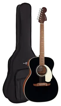 Fender California Deluxe Monterey E Electroacoustic with Gig Bag or Case, Build Your Own Bundle