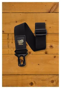 Ernie Ball P04056 Polypro Guitar Strap Lock Black