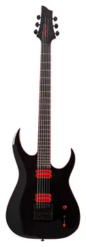 Schecter Sunset-6 Evertune Rote Morgendämmerung