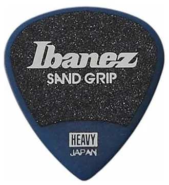 Ibanez PPA16HSG-DB Set 6 plettri Sand Grip Heavy blu (antiscivolo)