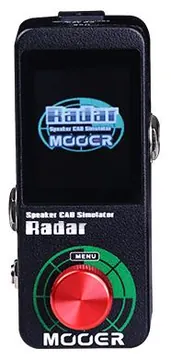 Mooer Radar Speaker Cab Simulator inclusief Adapter