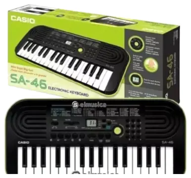 Casio Teclado Infantil Casio SA-46 Verde - 32 Teclas