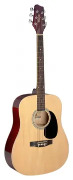 Stagg 3/4 Acoustic Guitar Guitar Dreadnought, Natural SA20D 3/4 N