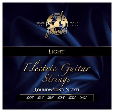 Framus 45200 L Blue Label Light 009/042 Nickelplated Steel Round Wound. Saiten E-Gitarre